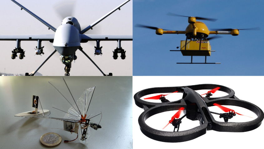 Security aspects in the context of drones
