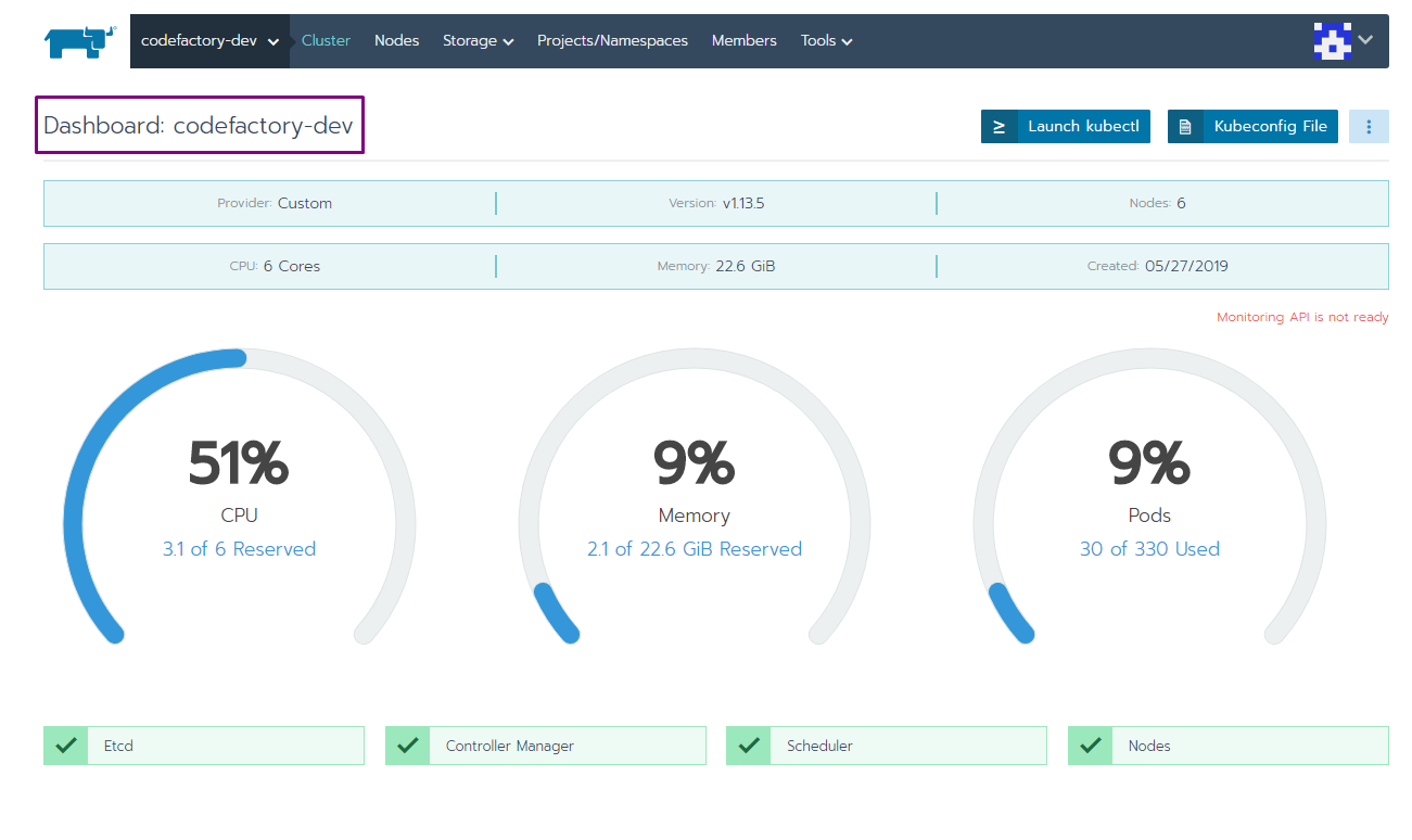 How to create a k8s cluster with custom nodes in Rancher | Computer ...