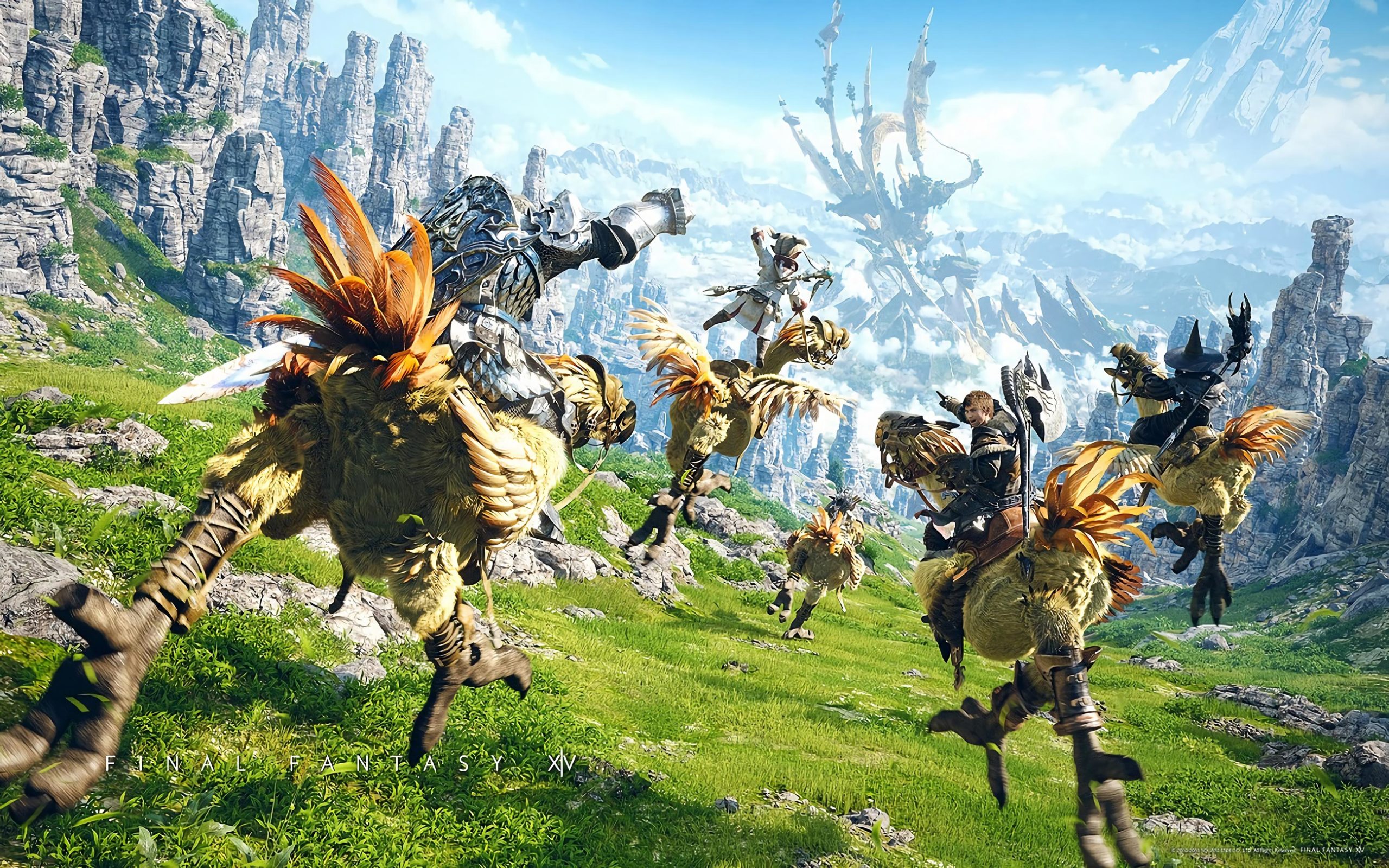 How classical MMO-RPGs work, starring Final Fantasy XIV